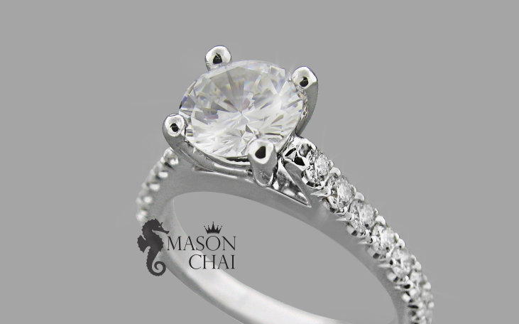 Timeless Elegance Diamond Engagement Ring
