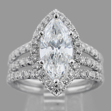 Marquise engagement rings